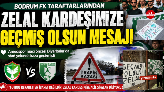 Bodrum FK Taraftarlarından Amedsporlu Zelal İçin Duyarlılık Mesajı: “Futbol Rekabetten İbaret Değildir”